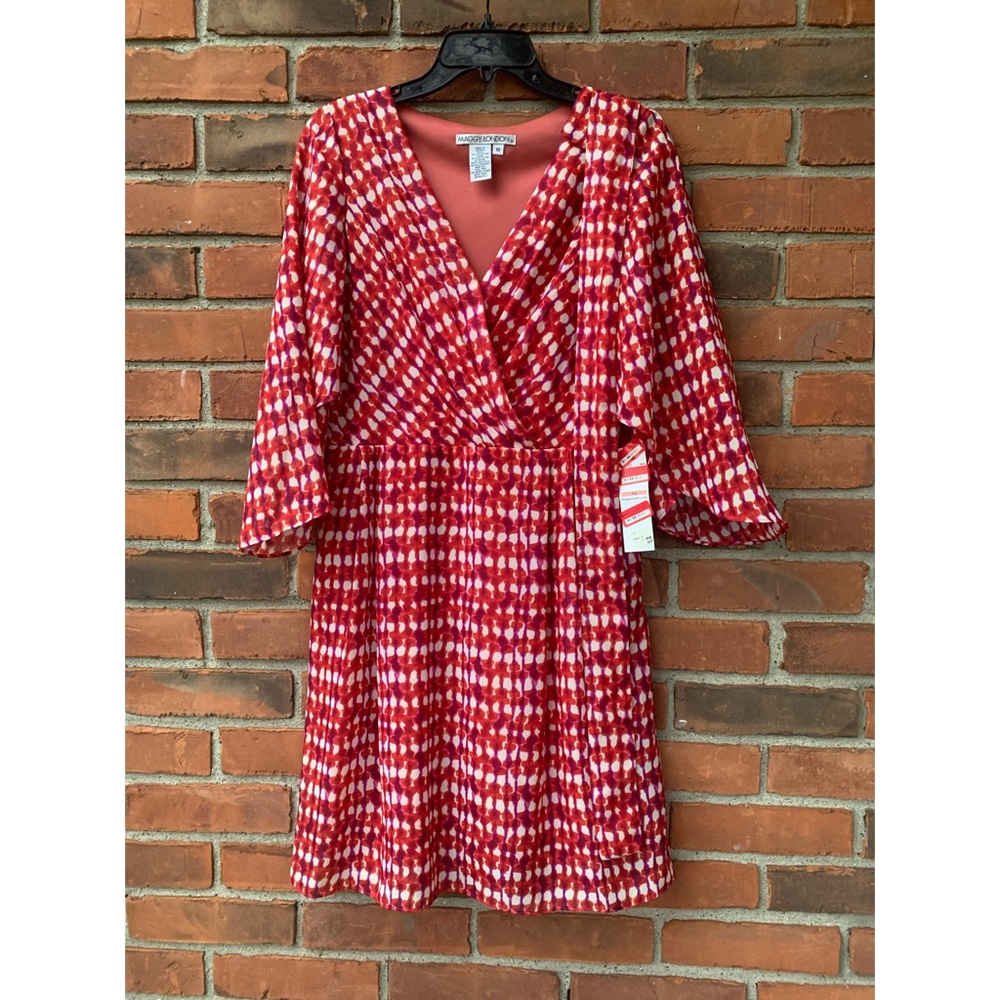 MAGGY LONDON Tie Dye Print Dress ~ NWT!